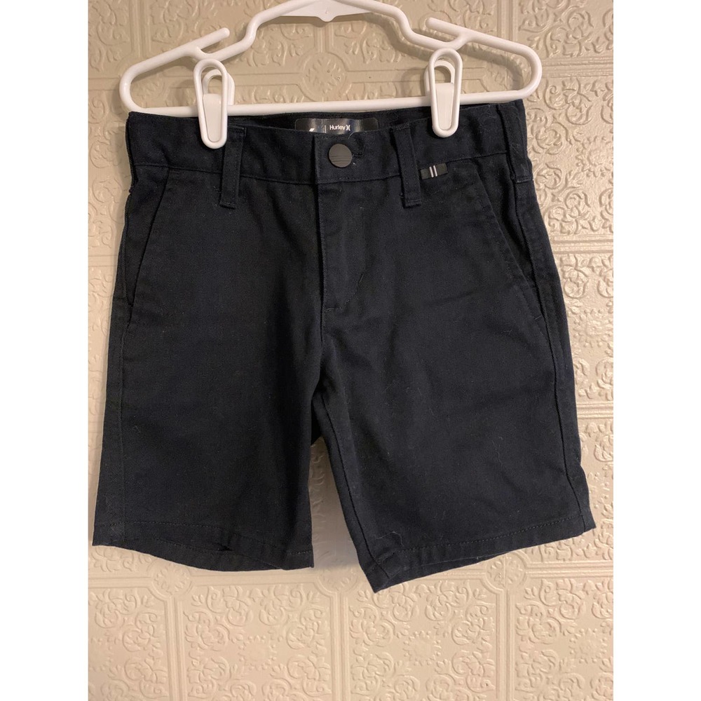 Hurley - Boys Black Shorts - Size 6